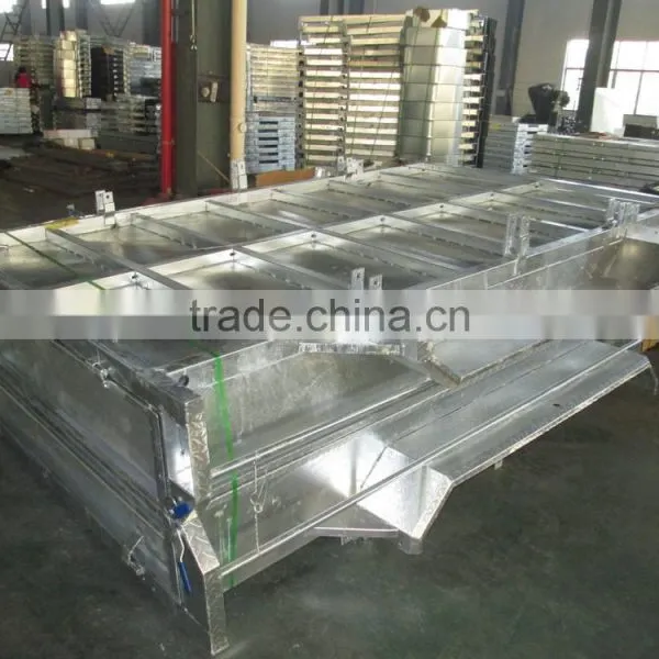 Economic High Quality 8x5ft Hot Dip Galvanised Full Welded Trailer Farm Trailer For Sale photo-5