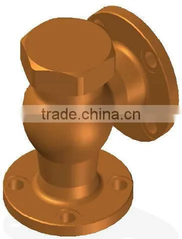 Bronze 5K Lift Check Angle Valve (Union Bonnet Type)