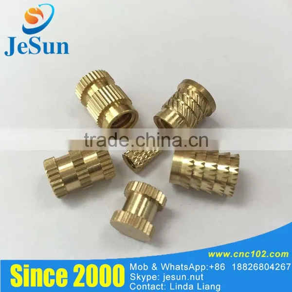 Hot Sale Injection Plastic Copper Nut Knurled Insert M4 M5 M6 photo-4