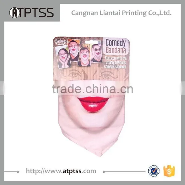 Factory Wholesle More Than 400 Stock Designs 100% High Micro Polyester Outdoor Multifunction Skull Comedy Bandana photo-3