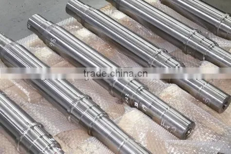 Customized Steel Rotor Shaft for High-speed Railway Transportation photo-5