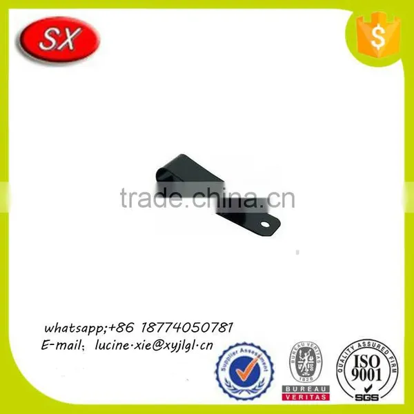 Custom Aluminum Part Precision Metal Stamping Spring Belt Clips photo-4