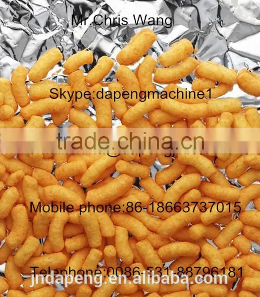 Automatic Corn Puff Snack Food Extruder Machine Production Line photo-2