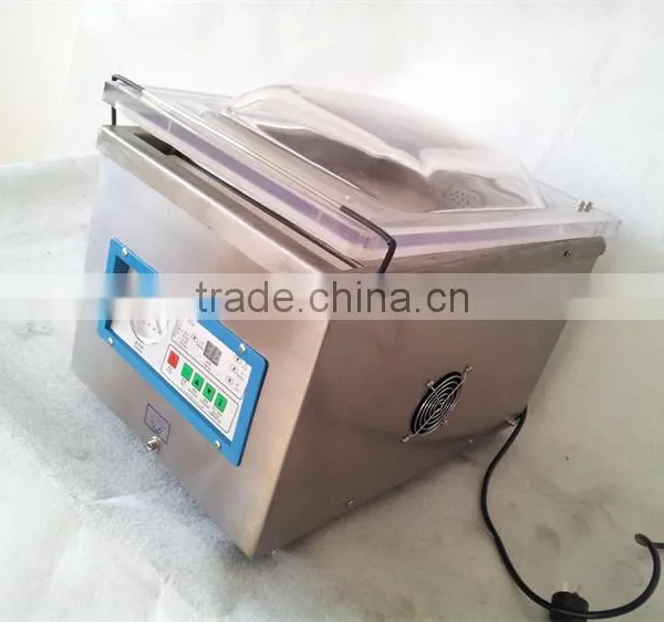 Small Commercial Vacuum Plastic Bag Sealer DZ260 photo-3