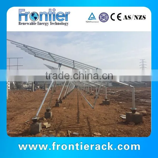 Tracking Solar System/PV Solar Panel Tilted Single Axis Linkage Tracking System