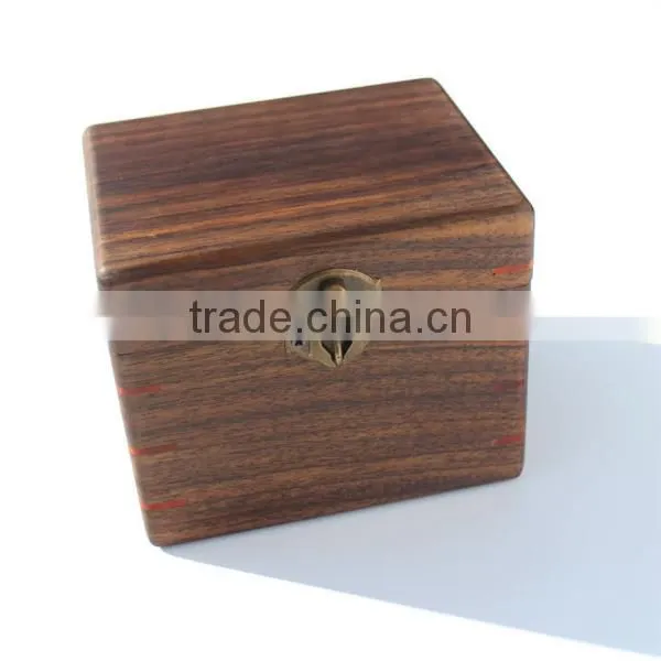 High Quality Factory Customized Rosewod Black Wood Package Box, Wooden Jewelry Gift Packaging Box photo-5