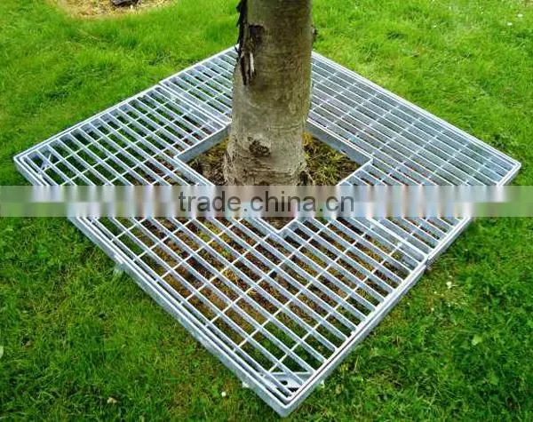 FO-9T17 Outdoor Stainless Steel Tree Perforated Strainer Tree Pool Cover photo-3