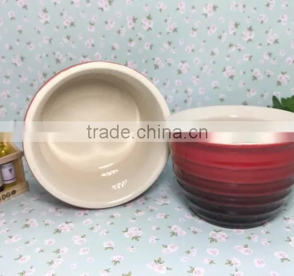 Stocked Kitchenware Bakeware Bowl ,ceramic Soup Bowl for Microwave Oven photo-2