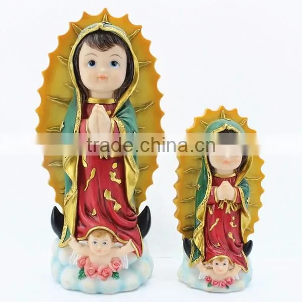 Custom Religious Decor Blessed Mother Guadalupe Virgin Mary Statues photo-2