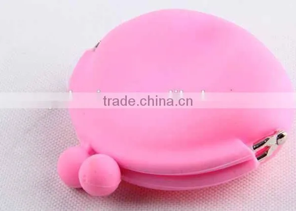 Silicone Purse With 3D Butterfly Knot/ Coin Purse photo-4