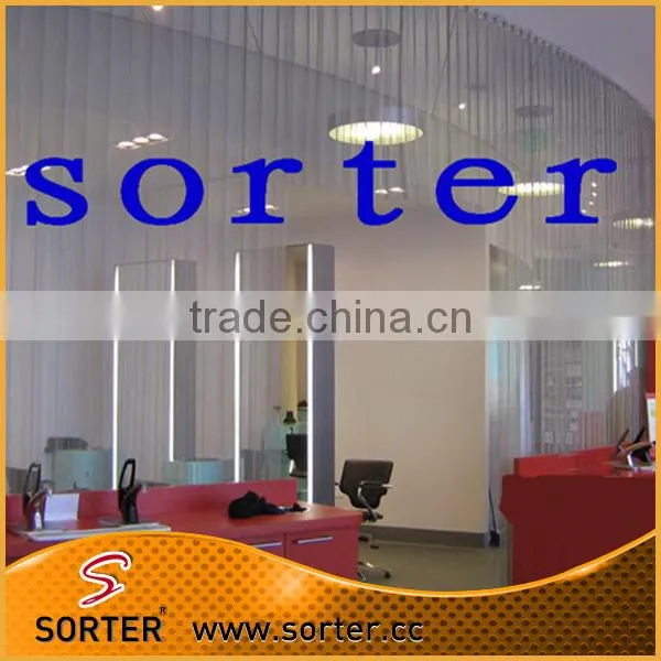 Hanging Fashion Metal Chain Mail Curtain for Salon Partition photo-3