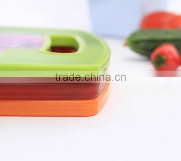 Plastic Cutting Board/Non-slip Plastic Chopping Board for Kitchen photo-3