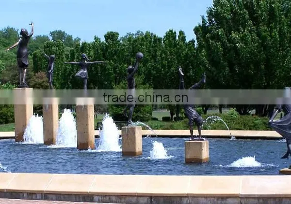 Playing Children Water Fountain photo-2