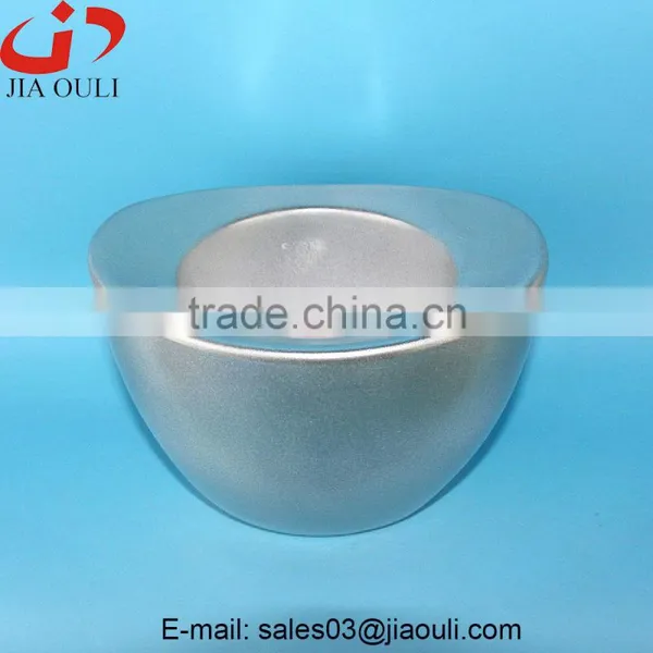 Silver and Gold Ingot Shape Planters Pots, Plant Pots photo-6