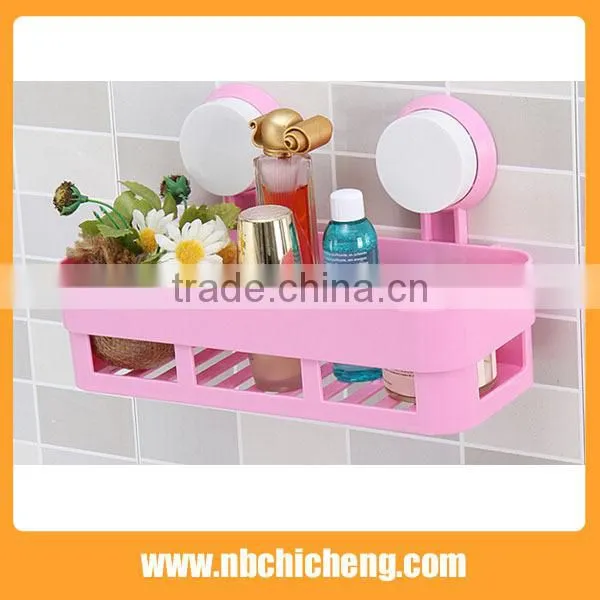 Plastic Bath Storage Rack Wall Jewelry Holder Toiletries Storage Rack photo-2