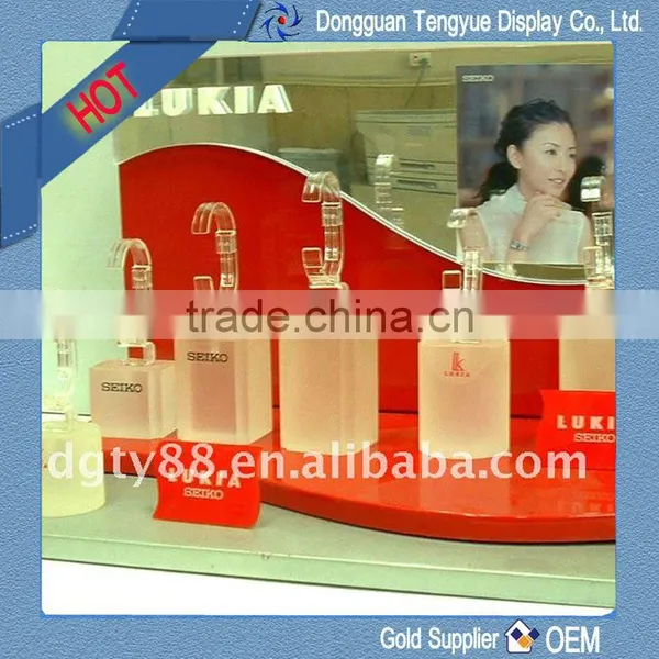 Customized Special Design Vacuum Form Thick Plastic Display Shelf photo-3