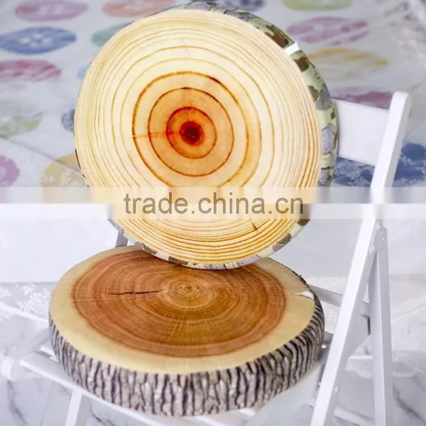 New Arrival Wooden-liked Sofa Cushion/pillow Round Shaped photo-2