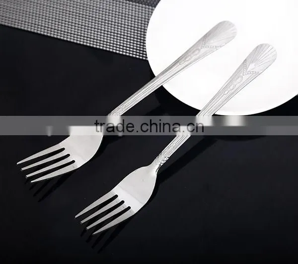 Hot Selling Silver Stainless Steel Cake Fruit Forks Fully Stock Stainless Steel Fork Fruit Fork Stainless Steel Hotel Cutlery photo-5