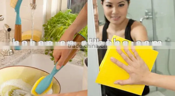Kitchen Usage and Sponge Material Cellulose Sponge Cloth photo-6