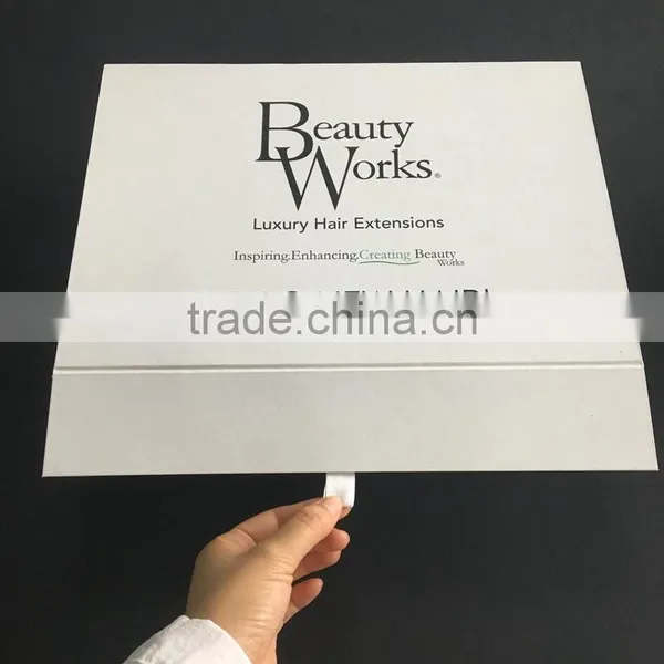 2017 White Magnetic Hair Extensions and Wig Box Packaging photo-6