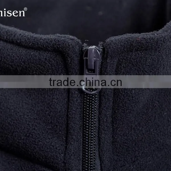 Wholesale Custom Oem Polar Fleece Outdoor Men Vests photo-3