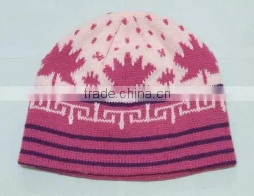 Lovely Earflat Knitted Christmas Hats Factory for Kids & Adult photo-5