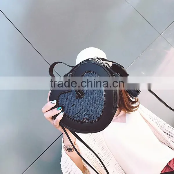 2017 Hot Sale New Design Wholesale Price Girls Fancy Shoulder Hand Bag Little Bag photo-2