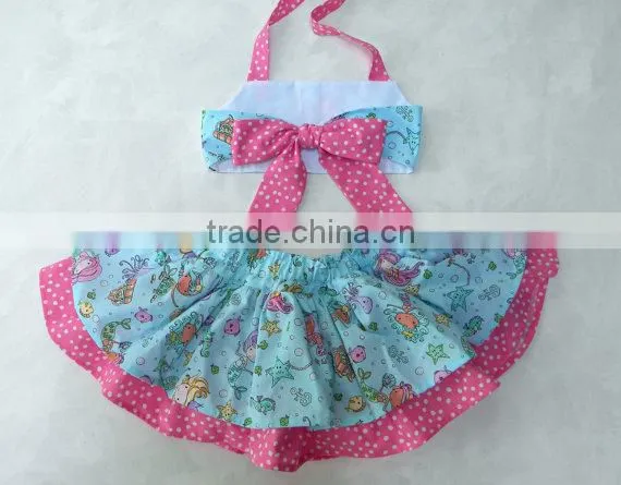 Beautiful Girl Bikini Images Stripe Underwear With Big Bowknot photo-6