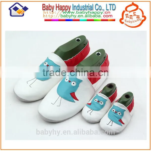 Popular Parent-child Item Genuine Leather Different Parttern Shoes photo-6