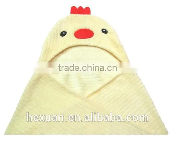 Infant Baby Towel Bath Towel With Hat Baby Hooded Bath Towel photo-6