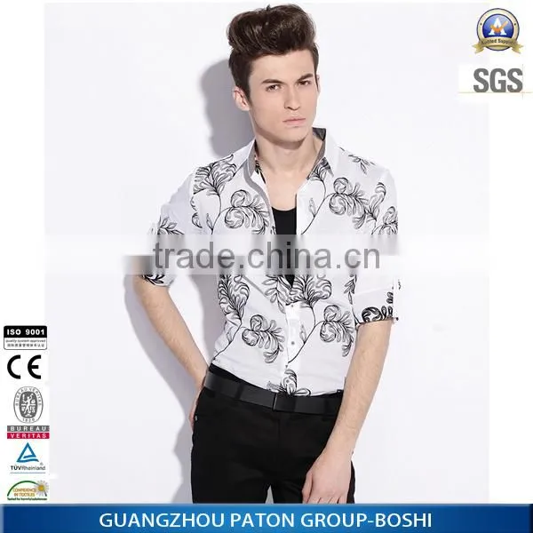 China Manufacture Tall Wholesale Custom Printed Shirt For Men photo-5
