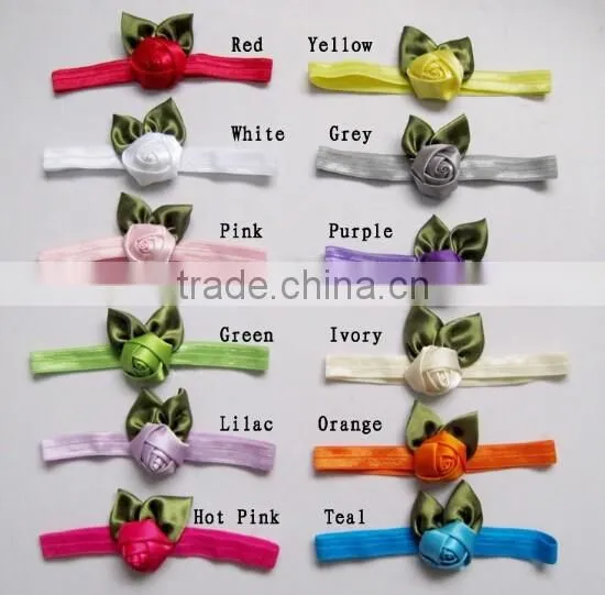 Handmade Flower Baby Bow Headband photo-6