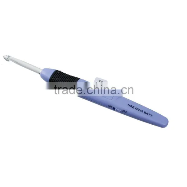 High Quality Plastic Handle Led Lite Crochet Hook photo-2