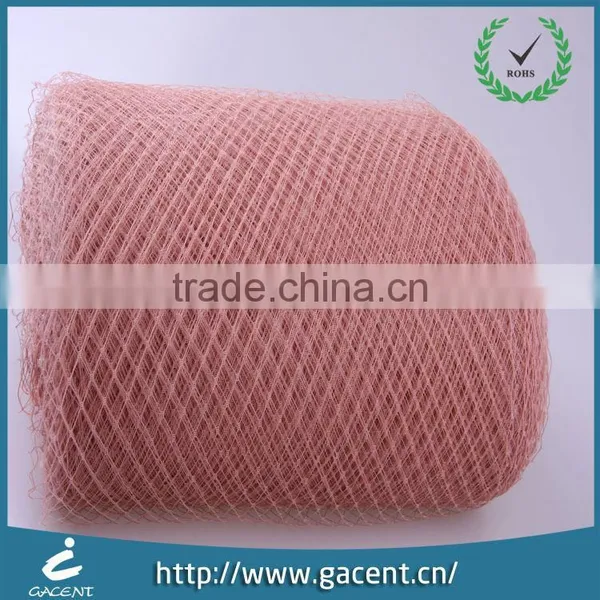 New Products Nylon Solid Tulle Fabric Bridal Veil Organza Fabric photo-5