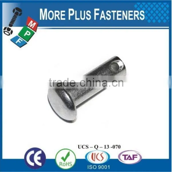 Made In Taiwan Clevis Pins Adjustable Bright Zinc Plated Steel Plain Finish photo-3