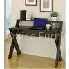 Black 15mm Board Wooden Office Desks , Standing Laptop Table DX-8583