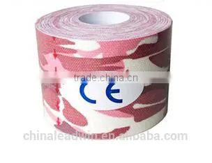 2017 Hot Sell Waterproof 5cm*5m Camouflage Military Kinesiology Tape