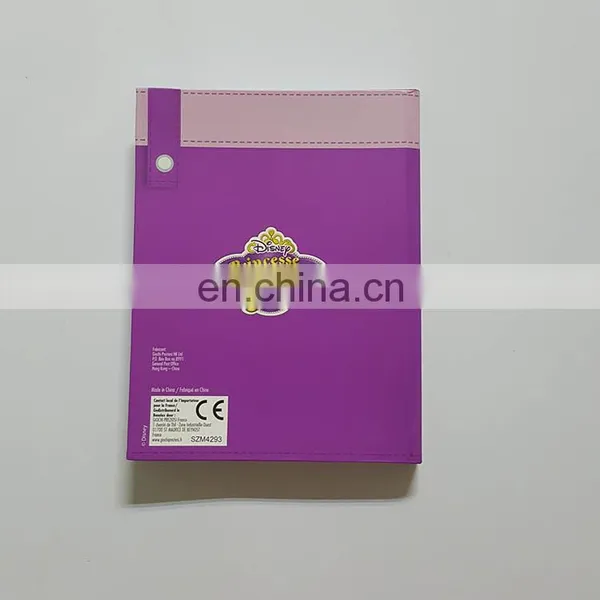 Shenzhen Custom Size a5 Light up Diary Notebook With Push Botton photo-4