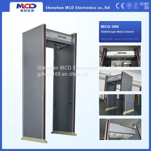 Walkthrough Metal Detector Door Security Door Metal Detecting Gate Inspection EntranceMCD300 photo-4