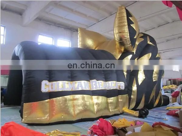 Inflatable Animal Tunnel, Inflatable Tiger-head Tunnel Games for Sale photo-3