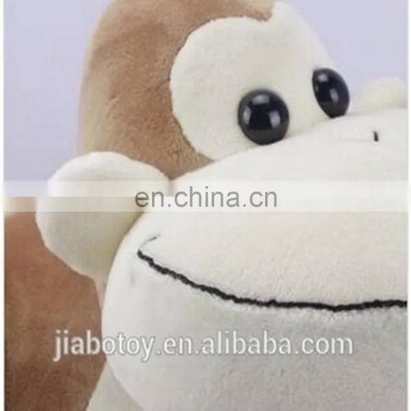 Customized Plush Toy Manufacturer Big Mouth Brown Promotional Monkey Toy photo-5