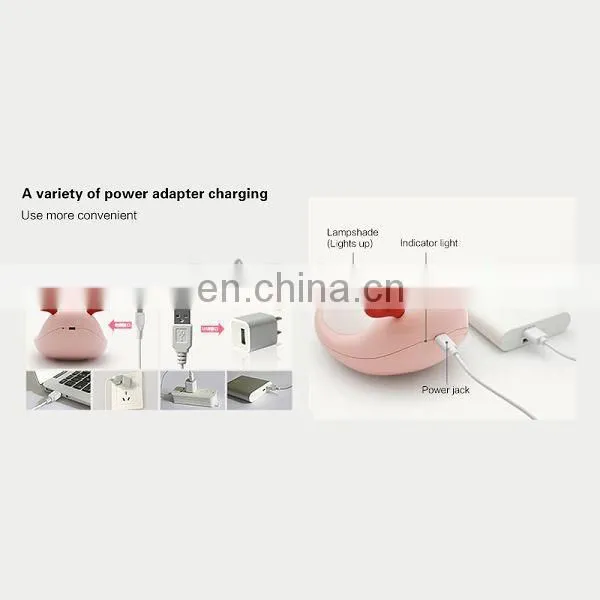 Decorative Baby Night Light LED Table Lamp Magic Portable Reading Lamp High Luminaire Desk Lamp photo-3