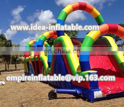 Amazing Inflatable Obstacle Course for Kids and Adults ID-OB022