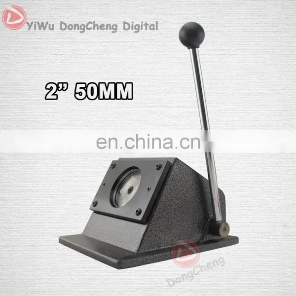 Great Promotion for 2"50MM Badge Maker Button Machine+500 Sets Metal Pin Back+Paper Cutter / 50MM Sales Package photo-3