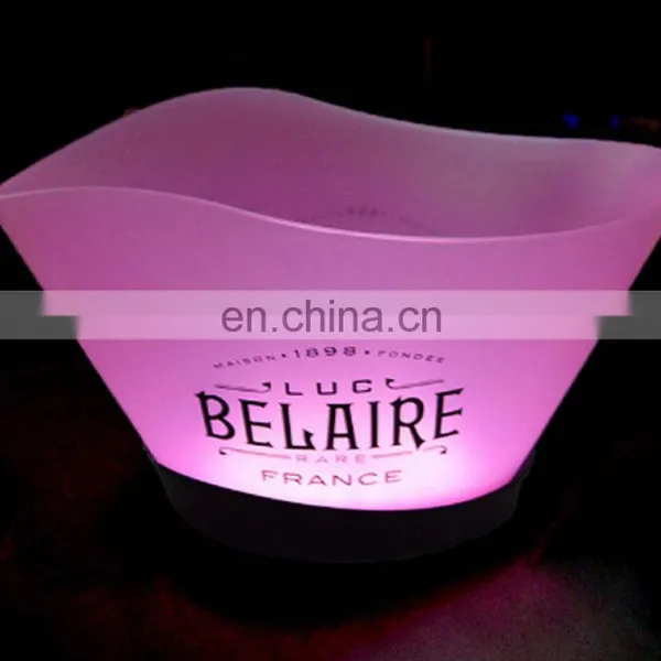 Custom Logo Large Plastic Led Ice Bucket for Beer photo-2