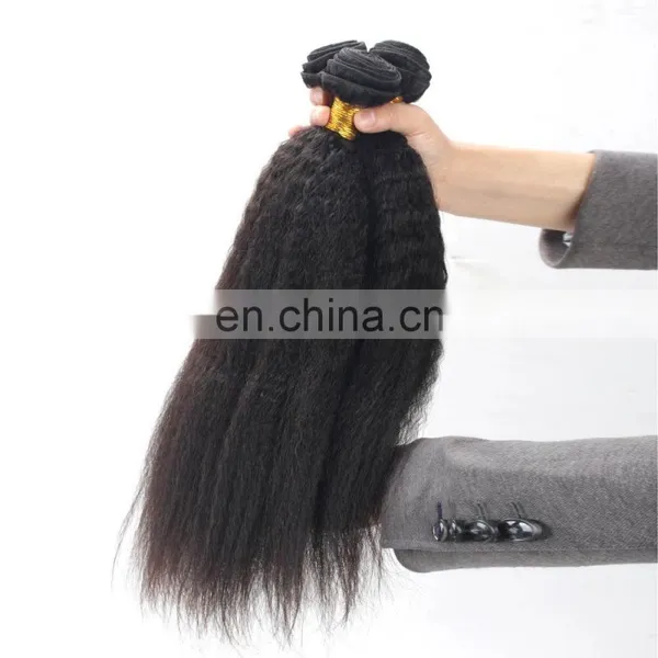 Wholesale Kinky Straight Brazilian Natural Hair Extensions Crochet Hair Extension photo-5