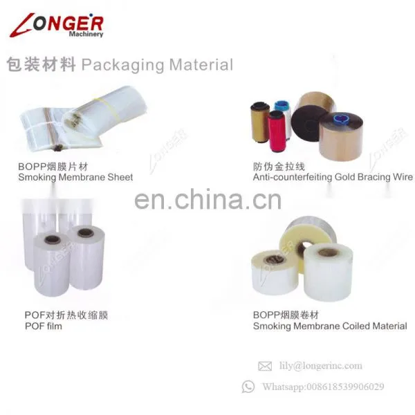 Soap Film Wrapping Box Perfume Cellophane Overwrapper Machine With Tear Tape photo-3
