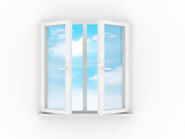 White Color 60B Casement Plastic Profiles Series photo-4