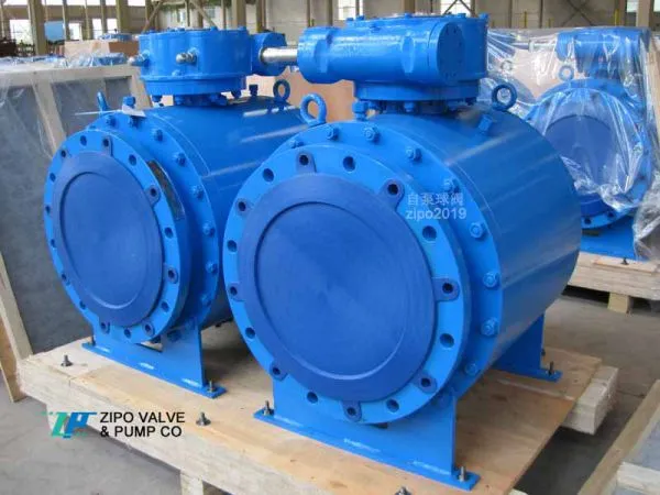 3-piece Forged Body Trunnion Mounted Ball Valve photo-2