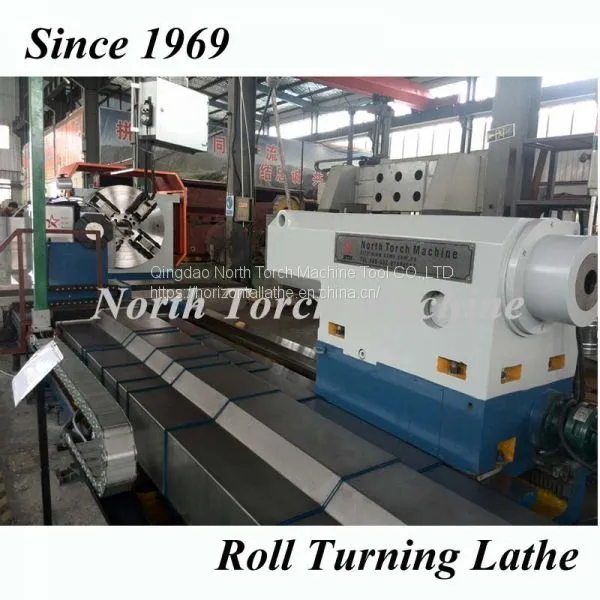 Wind Power Shaft Turning Heavy Duty Horizontal Lathe Machine photo-4